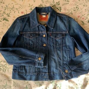 Levi's Women's Dark Blue Jean Jacket